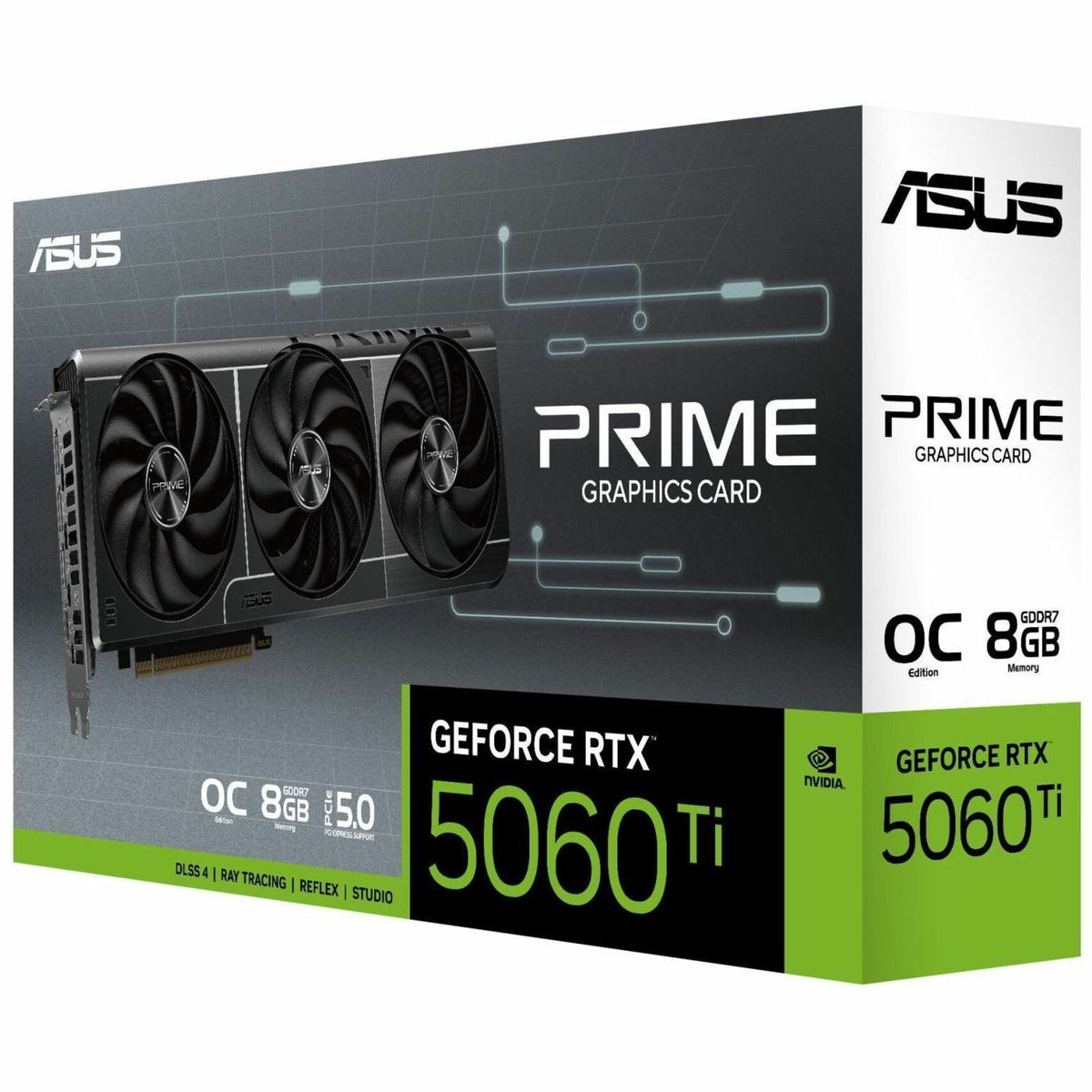 Asus NVIDIA GeForce RTX 5060 Ti Graphic Card - 8 GB GDDR7 - Alternate view 9