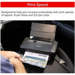 Canon PIXMA TR160 Portable Wired/Wireless Inkjet Printer - Colour - Alternate view 6