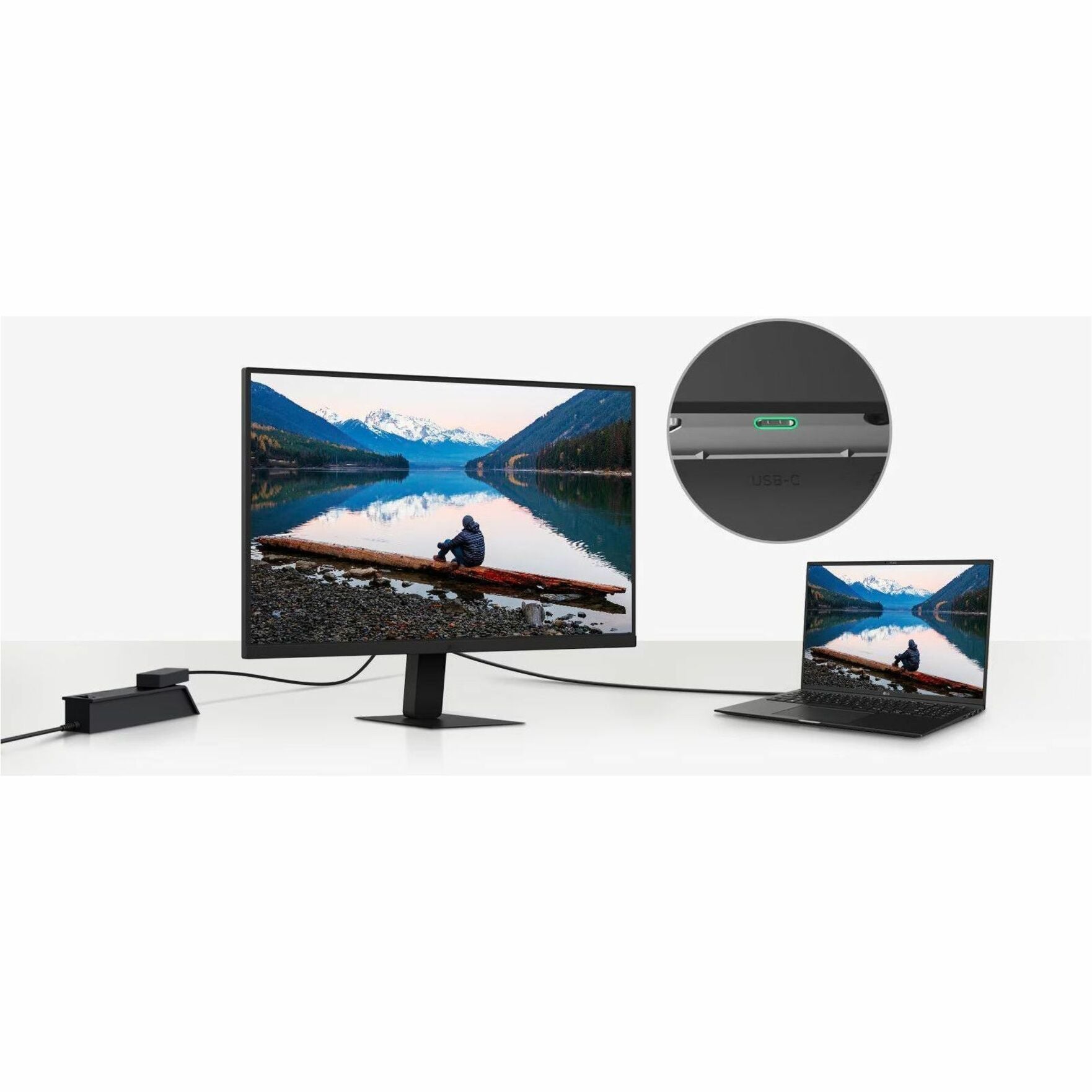 LG 27U631A-B 27' Class WQHD LCD Monitor - 16:9 - Black - Alternate view 8