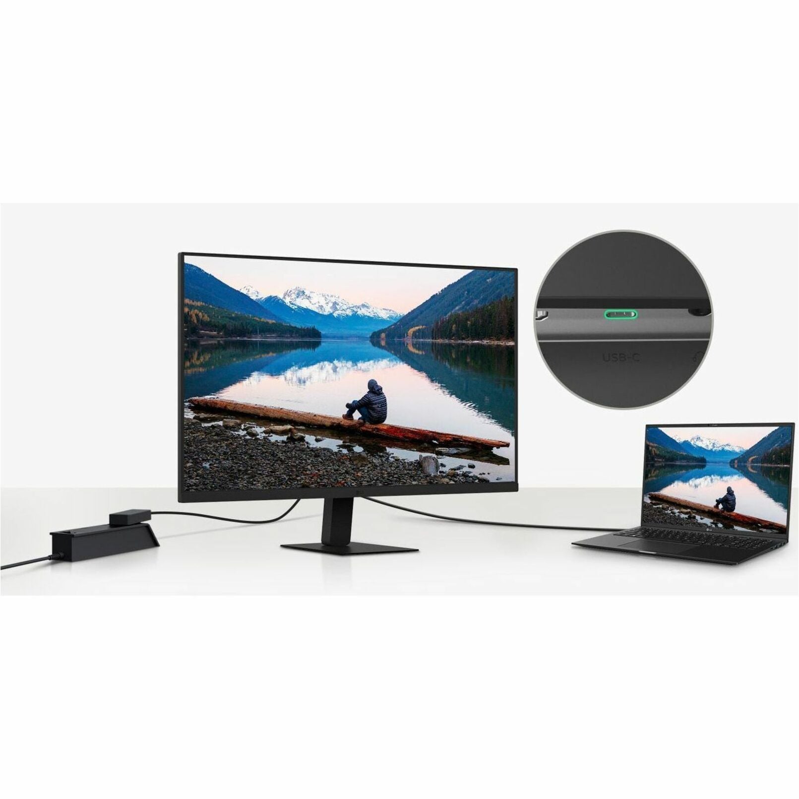 LG 32U631A-B 32' Class WQHD LCD Monitor - Black - Alternate view 12