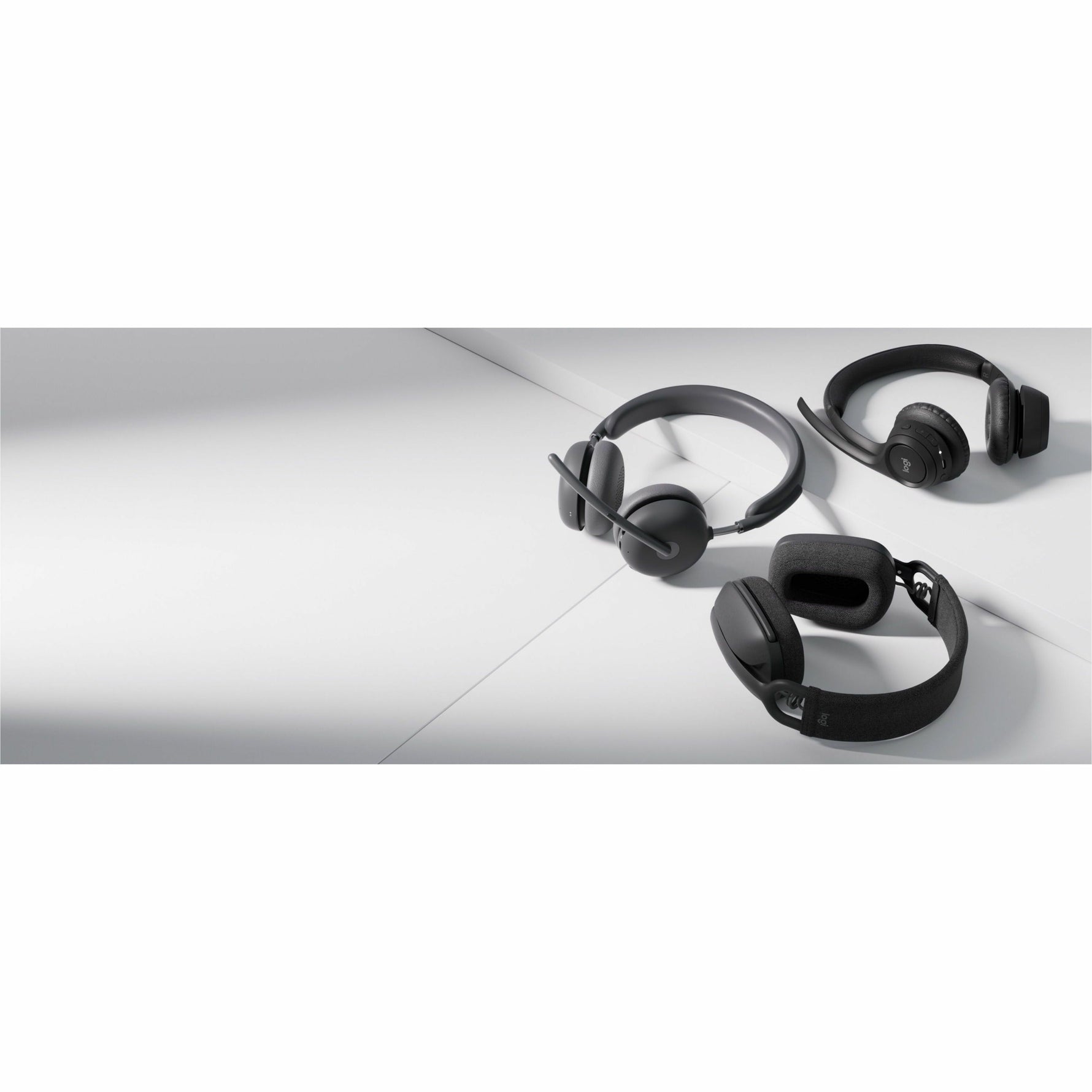 Logitech Zone Wireless 2 Wired/Wireless Over-the-head Stereo Headset - Graphite - Alternate view 8