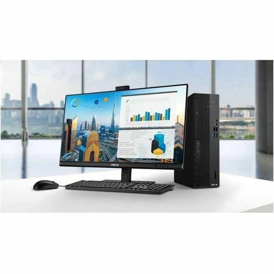 Asus ExpertCenter D5 D500 D501SERES-714700020X Desktop Computer - Intel Core i7 14th Gen i7-14700 - 16 GB - 512 GB SSD - Small Form Factor - Black
