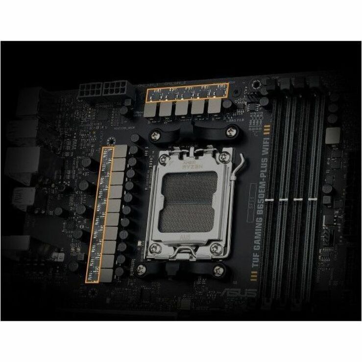 TUF GAMING B650EM-PLUS WIFI Gaming Desktop Motherboard - AMD B650 Chipset - Socket AM5 - Micro ATX - Alternate view 9