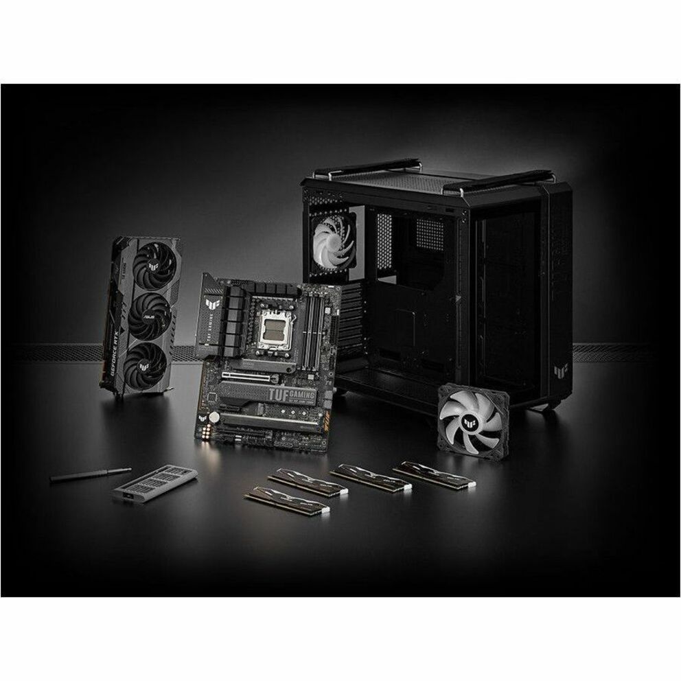 TUF GAMING B650EM-PLUS WIFI Gaming Desktop Motherboard - AMD B650 Chipset - Socket AM5 - Micro ATX - Alternate view 12