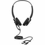 Jabra Engage 40 Wired Over-the-head, On-ear Stereo Headset - Black