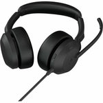 Jabra Evolve2 50 Wired/Wireless On-ear, Over-the-head Stereo Headset - Bottom view