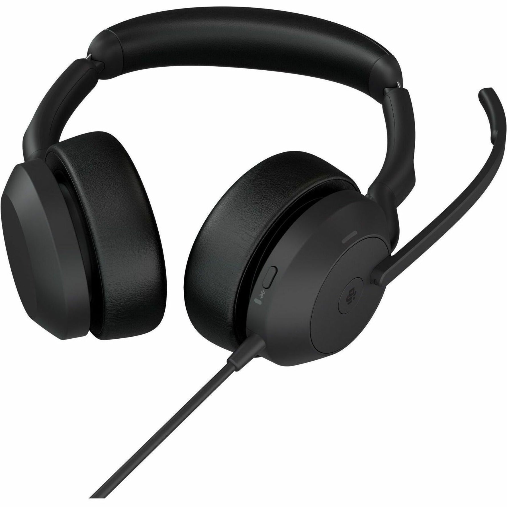 Jabra Evolve2 50 Wired/Wireless On-ear, Over-the-head Stereo Headset - Bottom view