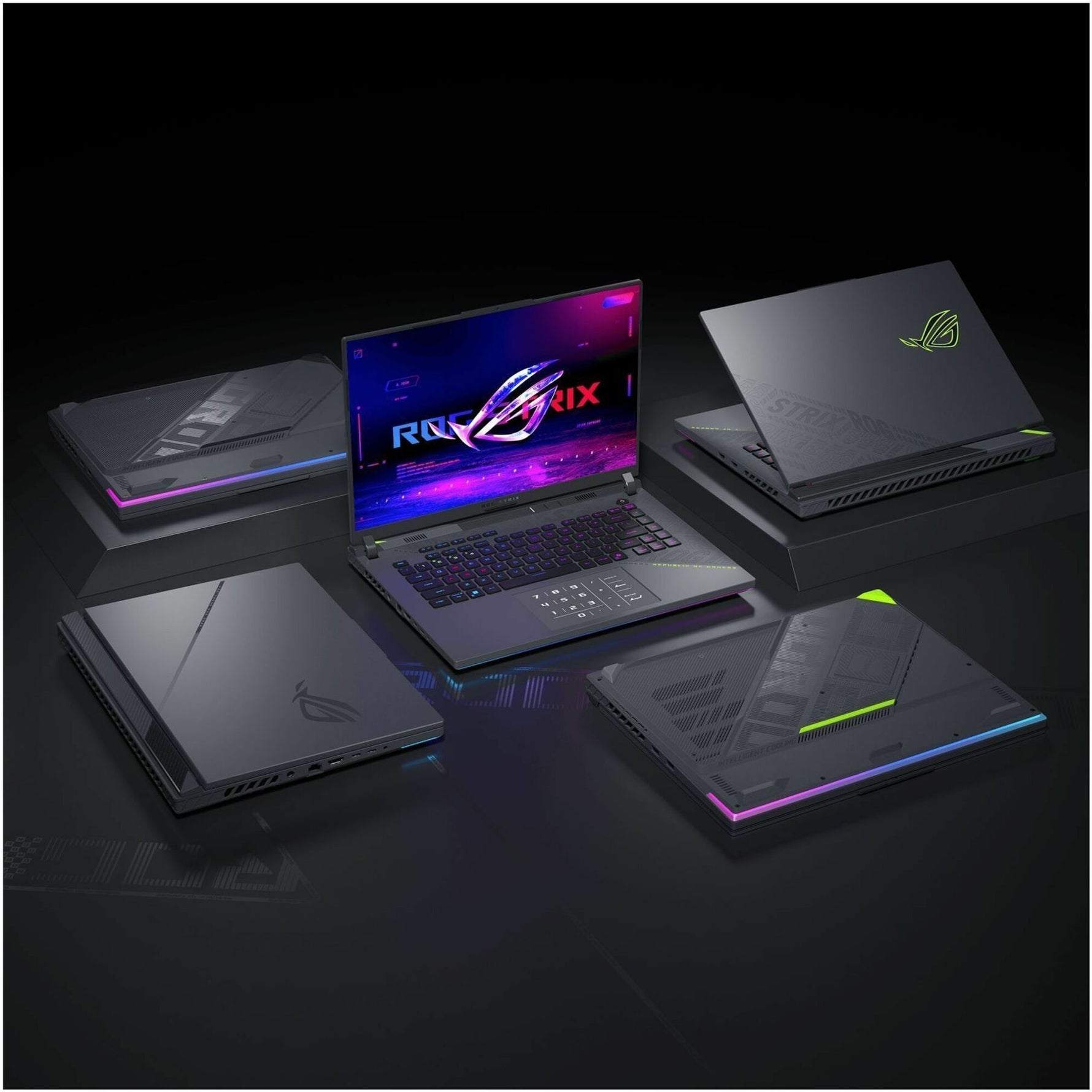Asus ROG Strix G16 G614 G614PM-RV065W 16' Gaming Notebook - Full HD Plus - 165 Hz - AMD Ryzen 9 8940HX - 16 GB - 1 TB SSD - Eclipse Gray - Alternate view 9