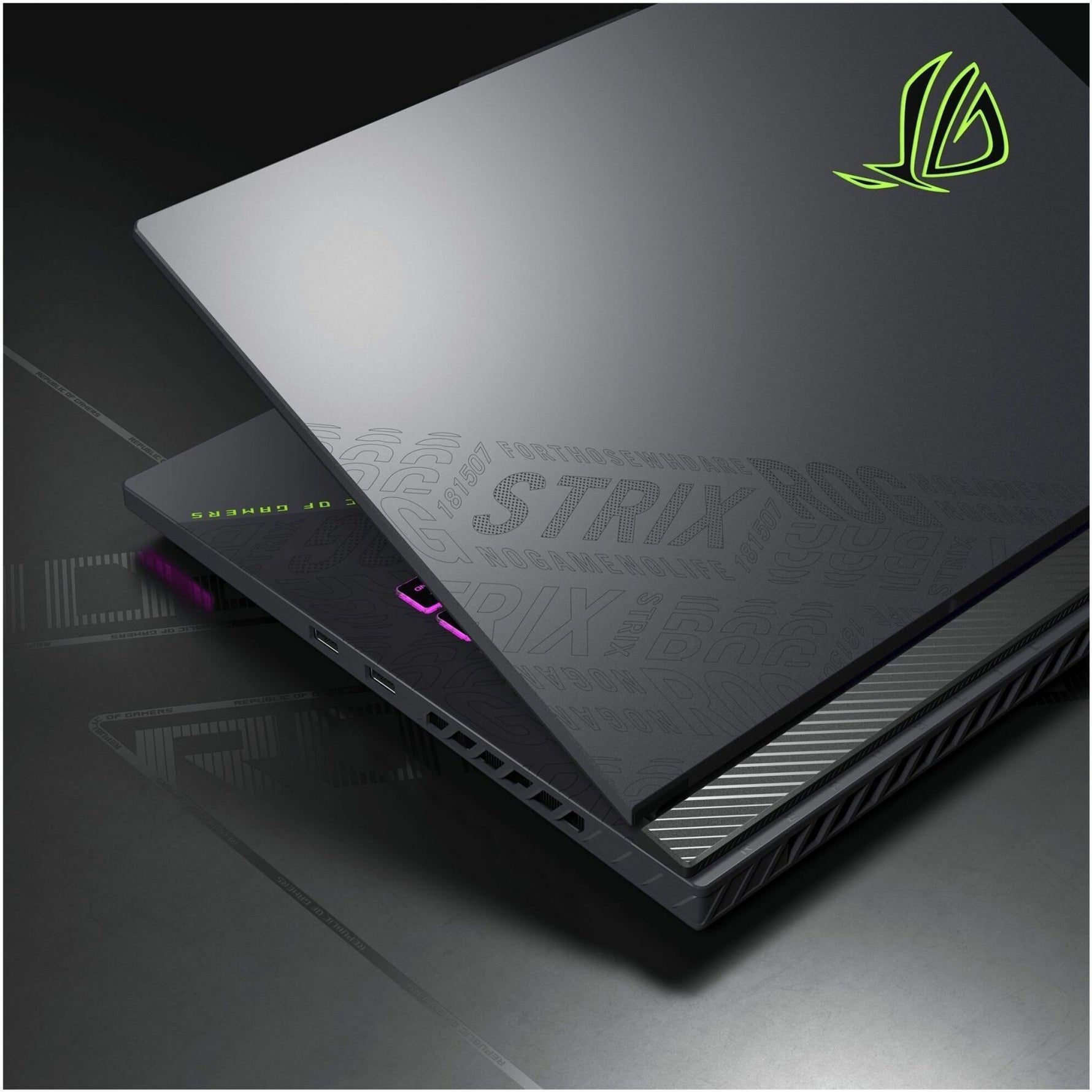 Asus ROG Strix G16 G614 G614PM-RV065W 16' Gaming Notebook - Full HD Plus - 165 Hz - AMD Ryzen 9 8940HX - 16 GB - 1 TB SSD - Eclipse Gray - Alternate view 10