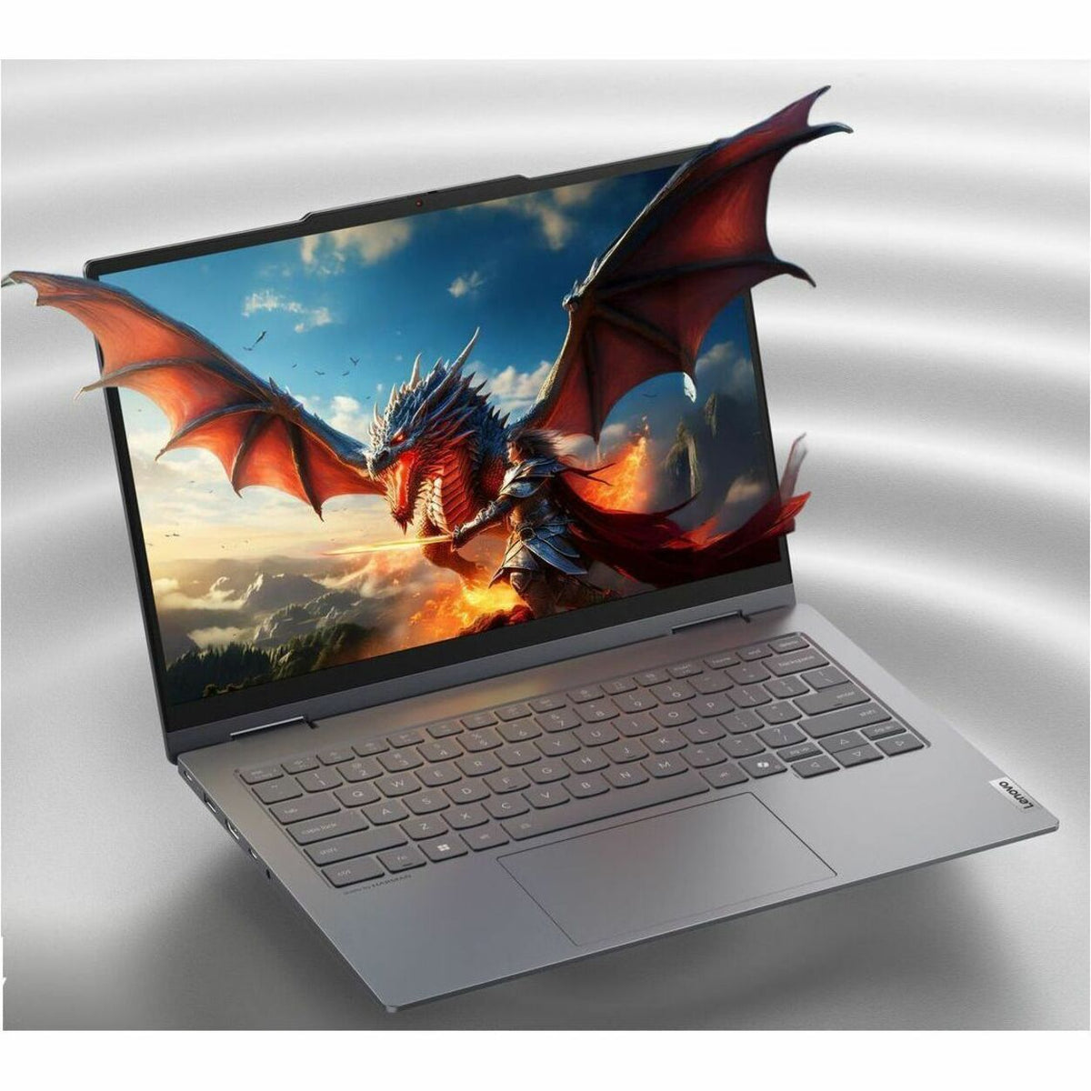 Lenovo ThinkBook 14 G5 IAU 21SQ0005AU 14' Touchscreen Convertible 2 in 1 Notebook - WUXGA - Intel Core Ultra 7 255U - 32 GB - 512 GB SSD - Luna Gray - Alternate view 13