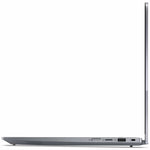 Lenovo ThinkBook 14 G5 IAU 21SQ0005AU 14' Touchscreen Convertible 2 in 1 Notebook - WUXGA - Intel Core Ultra 7 255U - 32 GB - 512 GB SSD - Luna Gray - Left view