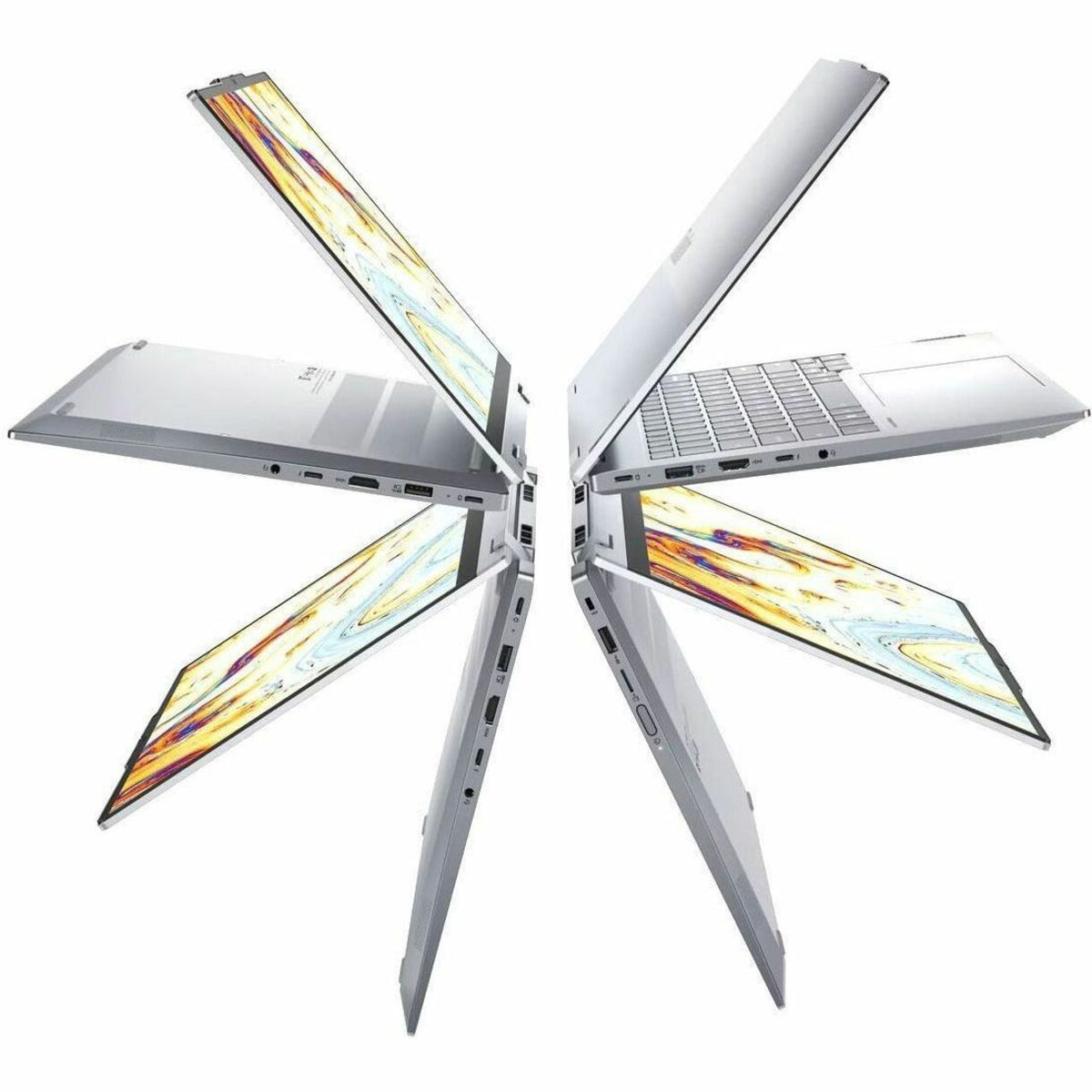 Lenovo ThinkBook 14 G5 IAU 21SQ0005AU 14' Touchscreen Convertible 2 in 1 Notebook - WUXGA - Intel Core Ultra 7 255U - 32 GB - 512 GB SSD - Luna Gray
