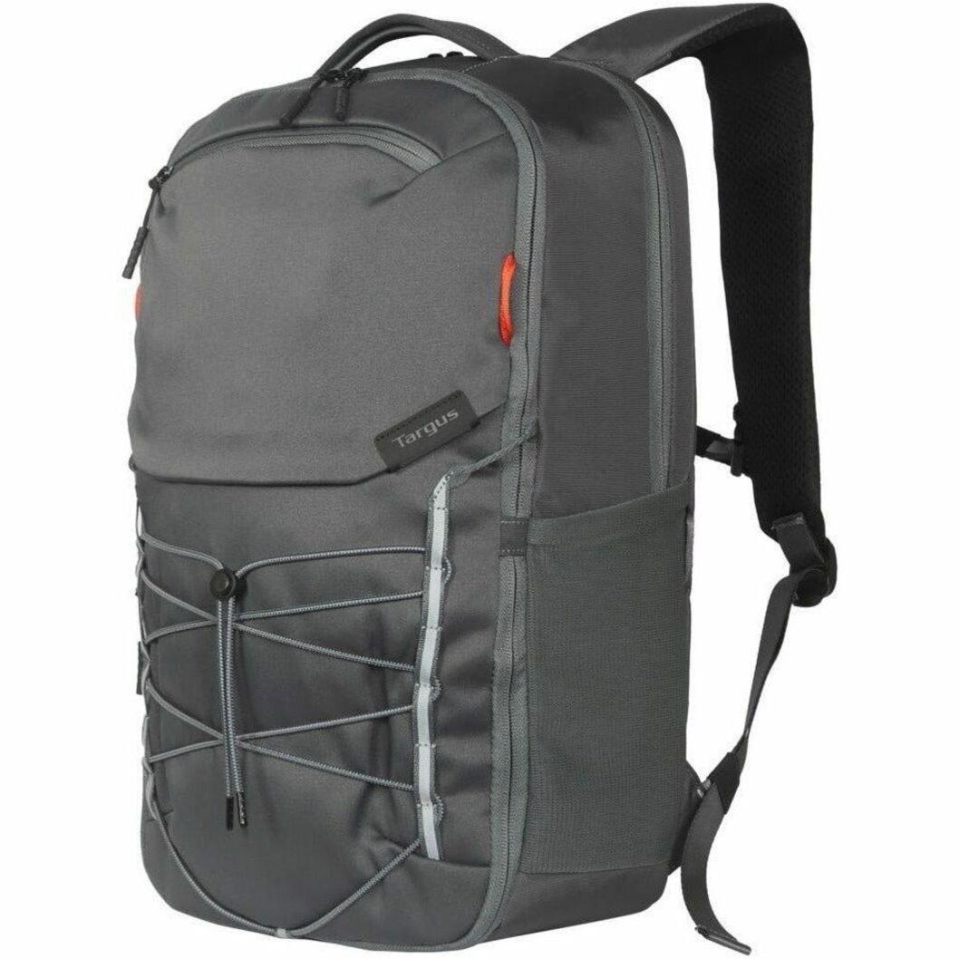 Targus Work + Play TBB65802GL Carrying Case (Backpack) for 38.1 cm (15') to 40.6 cm (16') Notebook - Grey - Left view