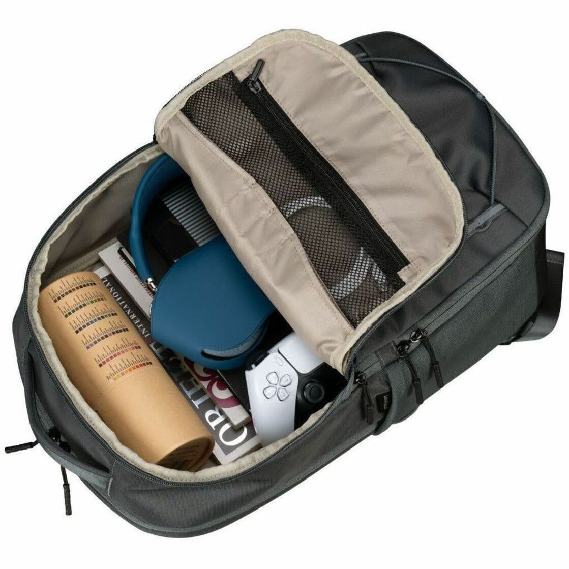 Targus Work + Play TBB65802GL Carrying Case (Backpack) for 38.1 cm (15') to 40.6 cm (16') Notebook - Grey - Alternate view 11