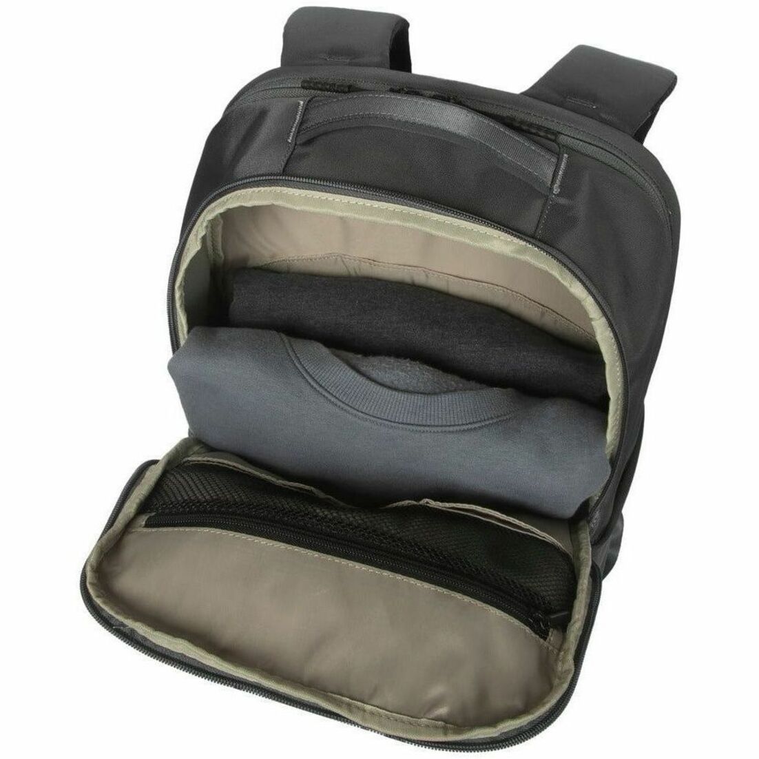 Targus Work + Play TBB65802GL Carrying Case (Backpack) for 38.1 cm (15') to 40.6 cm (16') Notebook - Grey - Alternate view 15