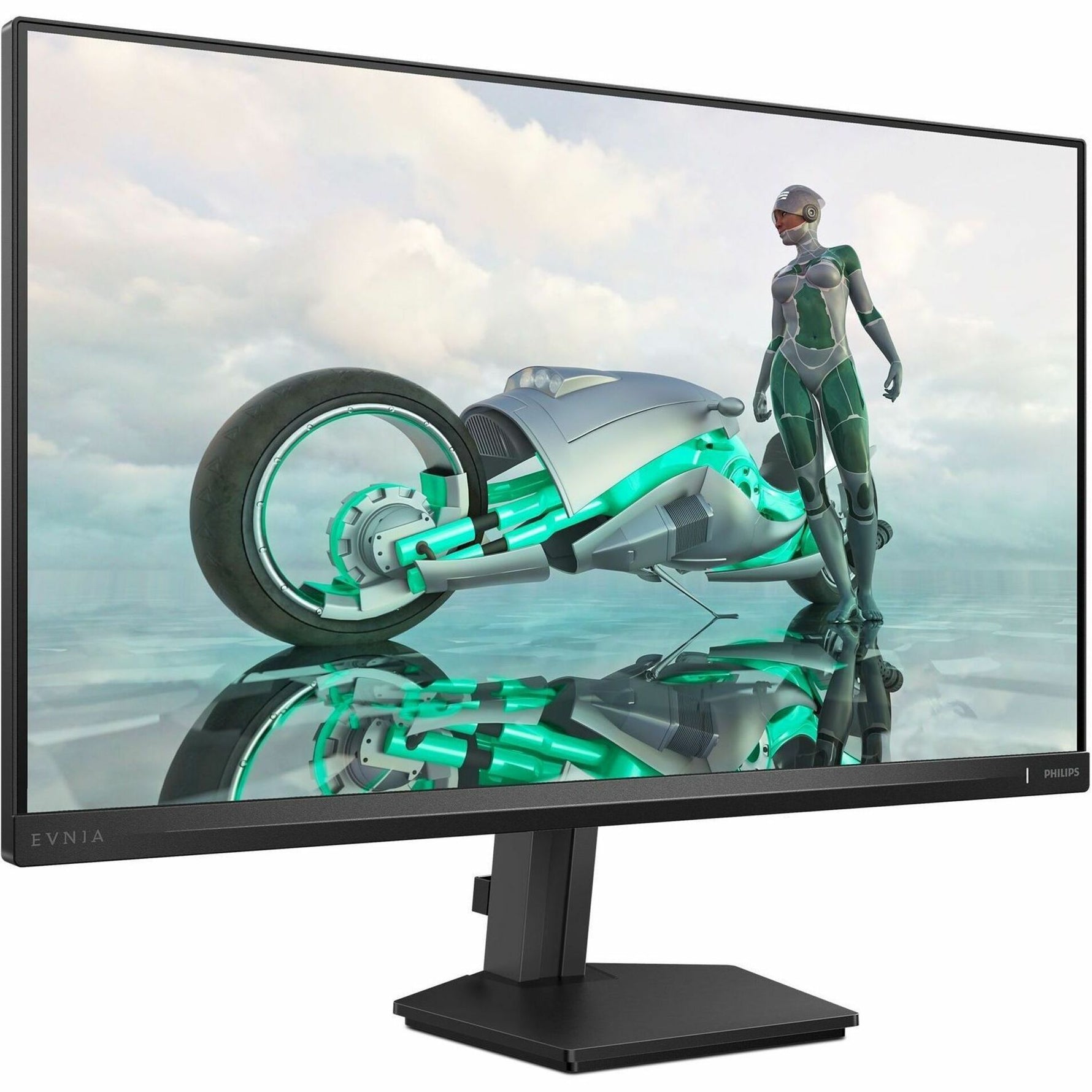 Evnia 27M2N3800F 27' Class 4K UHD Gaming LED Monitor - 16:9 - Textured Charcoal - Right view