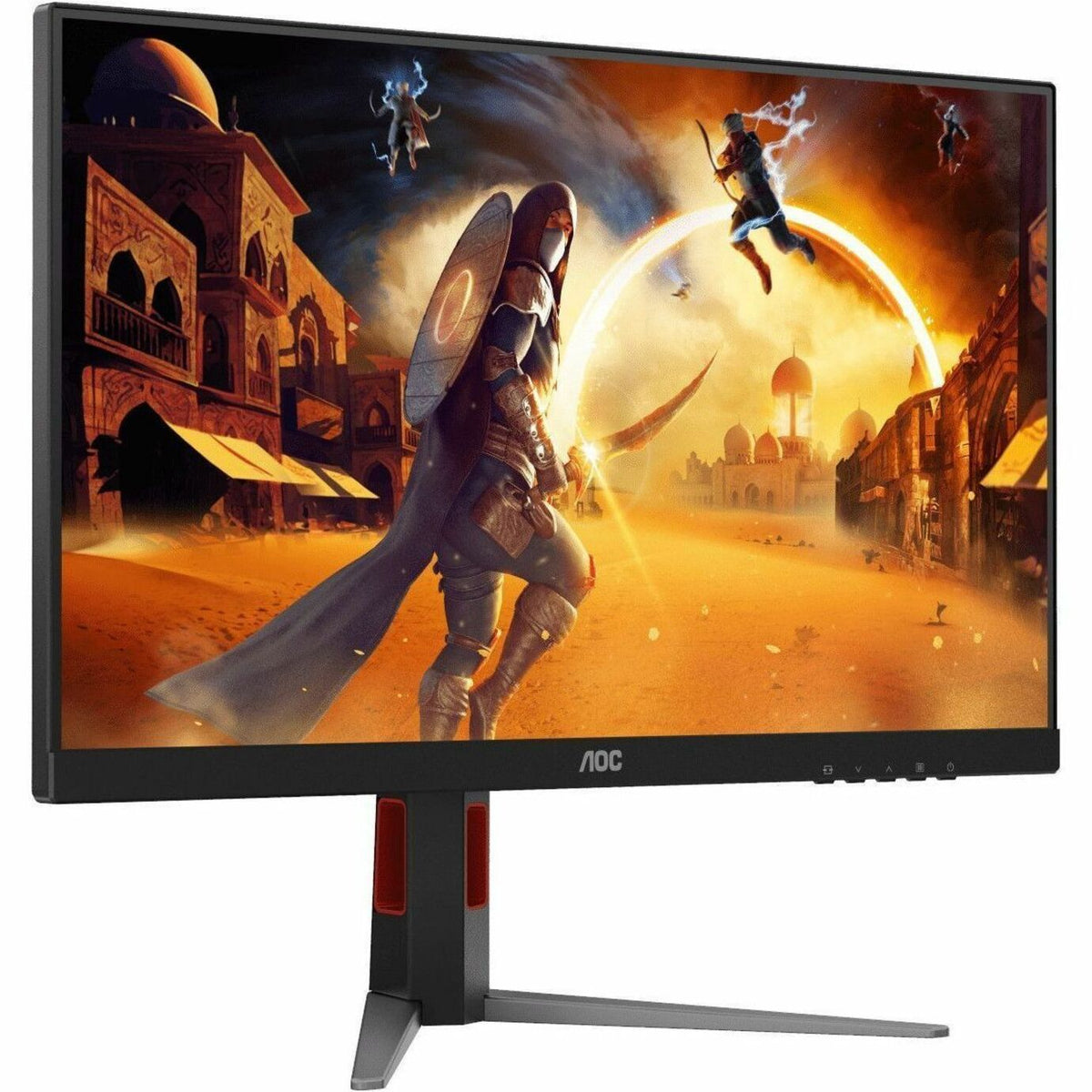 AOC Q27G4Z 27' Class WQHD Gaming LCD Monitor - 16:9 - Black, Red