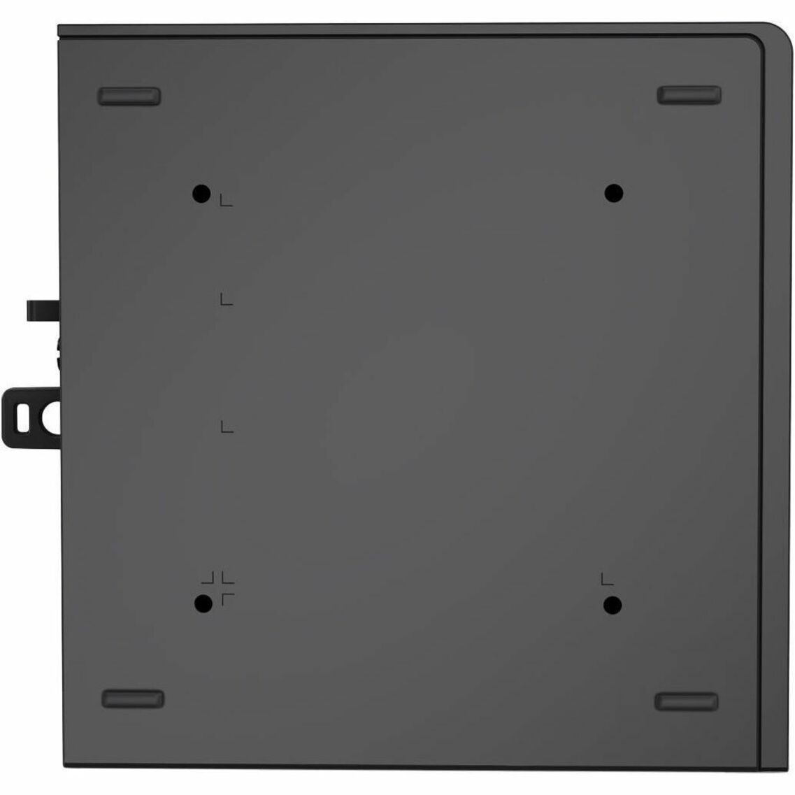 Dell Pro Micro QCM1250 Desktop Computer - Intel Core i7 14th Gen i7-14700T - vPro Technology - 16 GB - 512 GB SSD - Micro PC - Black - Right view