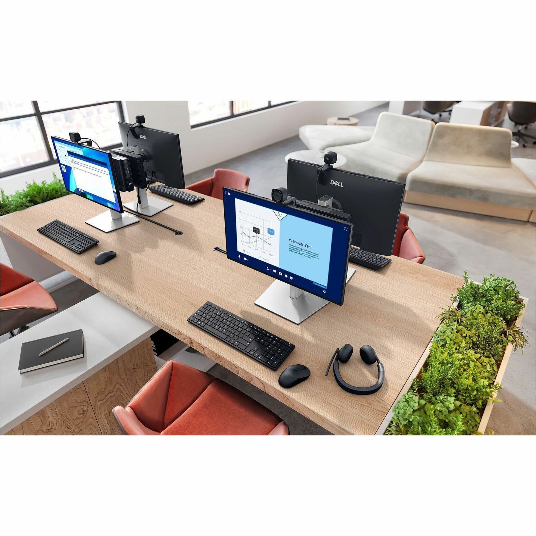 Dell Pro Micro QCM1250 Desktop Computer - Intel Core i7 14th Gen i7-14700T - vPro Technology - 16 GB - 512 GB SSD - Micro PC - Black - Alternate view 9