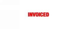 X-Stamper 1532 Invoiced Red (Each)