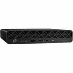 HP EliteDesk 8 G1i Desktop Computer - Intel Core Ultra 7 265T - vPro Technology - 16 GB - 512 GB SSD - Mini PC - Jack Black