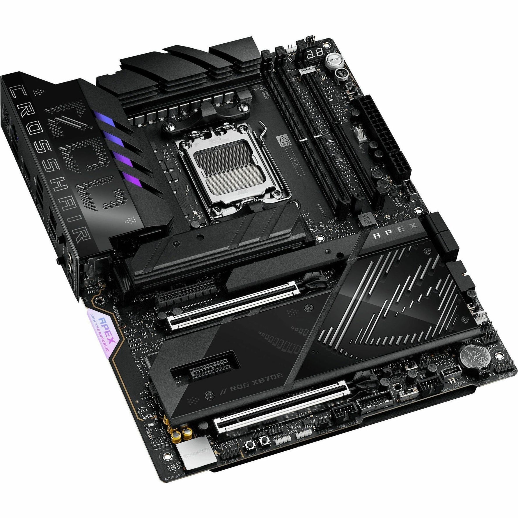 Asus ROG Crosshair X870E Apex Gaming Desktop Motherboard - AMD X870E Chipset - Socket AM5 - ATX - Alternate view 6