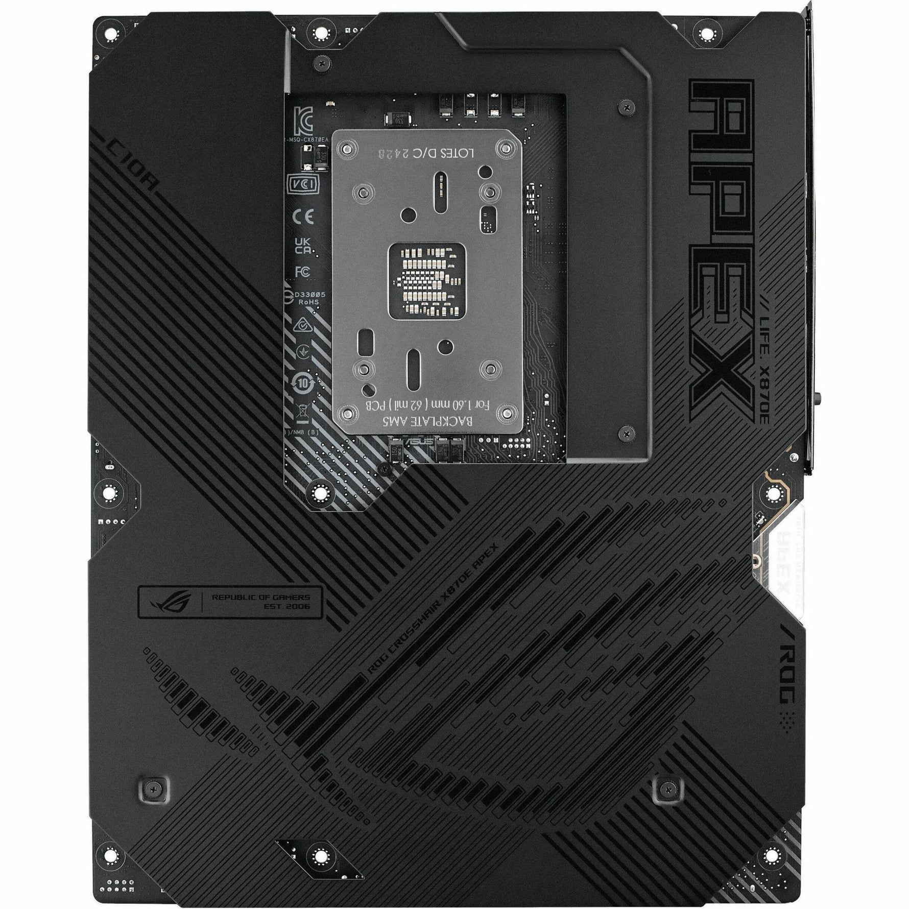 Asus ROG Crosshair X870E Apex Gaming Desktop Motherboard - AMD X870E Chipset - Socket AM5 - ATX - Alternate view 9