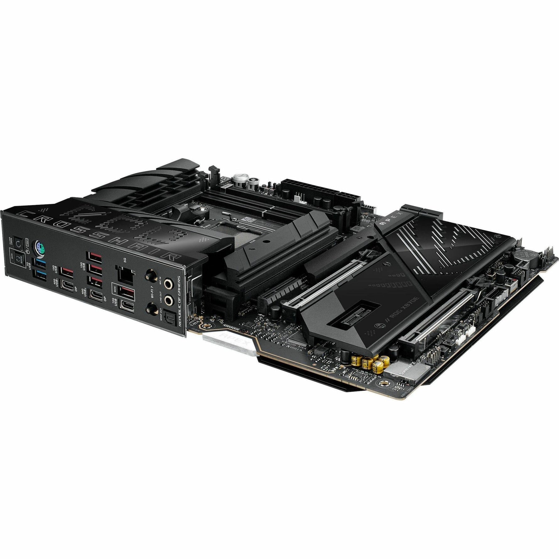 Asus ROG Crosshair X870E Apex Gaming Desktop Motherboard - AMD X870E Chipset - Socket AM5 - ATX - Alternate view 8