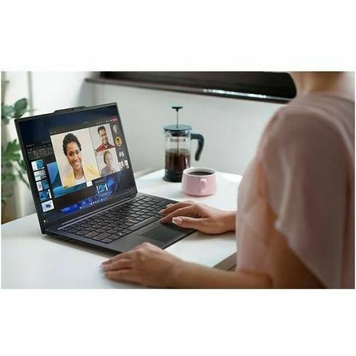 Lenovo ThinkPad X1 Carbon Gen 13 21NS00FAAU 14' Copilot+ PC Ultrabook - 5G - 2.8K - 120 Hz - Intel Core Ultra 7 258V - Intel Evo Platform - 32 GB - 1 TB SSD - English Keyboard - Black Paint - Alternate view 20