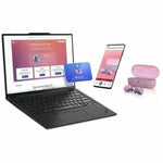 Lenovo ThinkPad X1 Carbon Gen 13 21NS00FAAU 14' Copilot+ PC Ultrabook - 5G - 2.8K - 120 Hz - Intel Core Ultra 7 258V - Intel Evo Platform - 32 GB - 1 TB SSD - English Keyboard - Black Paint - Alternate view 19