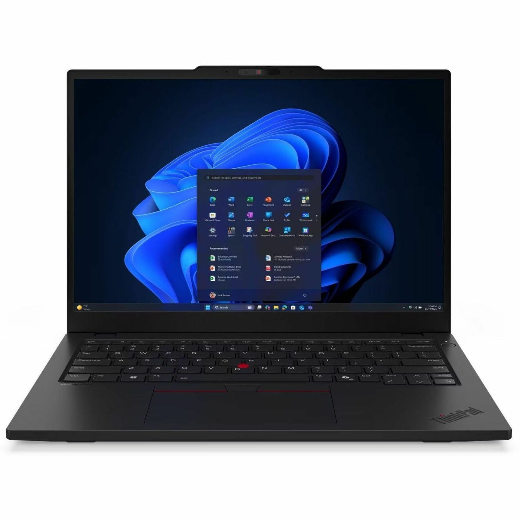 Lenovo ThinkPad L13 Gen 6 21R7001KAU 13.3' Touchscreen Convertible 2 in 1 Notebook - WUXGA - 60 Hz - Intel Core Ultra 5 225U - 32 GB - 512 GB SSD - English (US) Keyboard - Grey