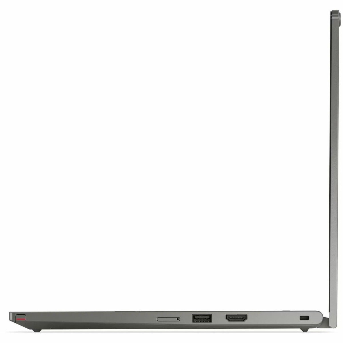Lenovo ThinkPad L13 Gen 6 21R7001LAU 13.3' Touchscreen Convertible 2 in 1 Notebook - WUXGA - 60 Hz - Intel Core Ultra 7 255U - 32 GB - 512 GB SSD - English (US) Keyboard - Grey - Left view