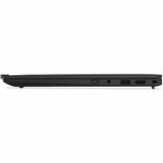 Lenovo ThinkPad X1 Carbon Gen 13 21NX005KAU 14' Touchscreen Ultrabook - 5G - WUXGA - 60 Hz - Intel Core Ultra 7 255H - Intel Evo Platform - 32 GB - 512 GB SSD - English Keyboard - Black Paint - Left view