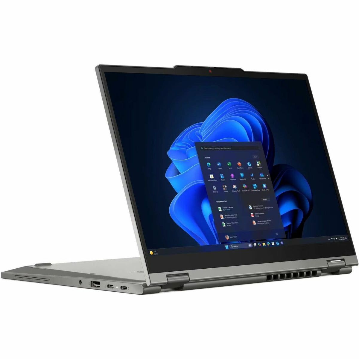 Lenovo ThinkPad L13 Gen 6 21R7001JAU 13.3' Touchscreen Convertible 2 in 1 Notebook - WUXGA - 60 Hz - Intel Core Ultra 5 225U - 16 GB - 512 GB SSD - English (US) Keyboard - Grey