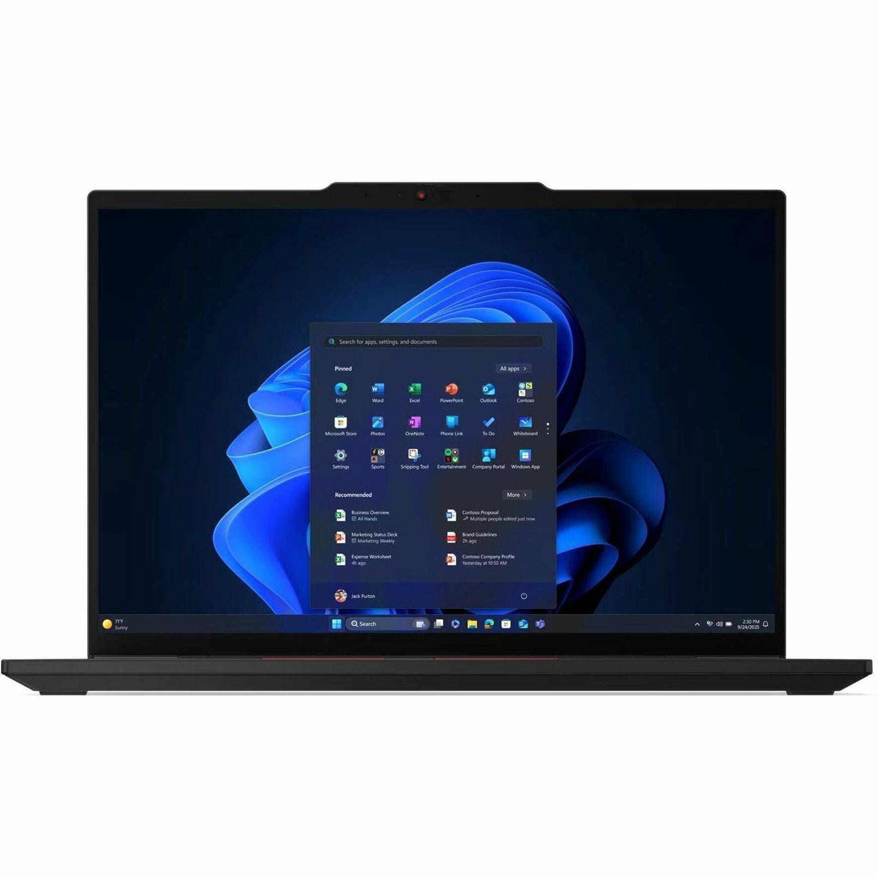 Lenovo ThinkPad T14s Gen 6 21R1002KAU 14' Notebook - WUXGA - 60 Hz - Intel Core Ultra 7 255H - 32 GB - 512 GB SSD - English Keyboard - Black - Alternate view 17