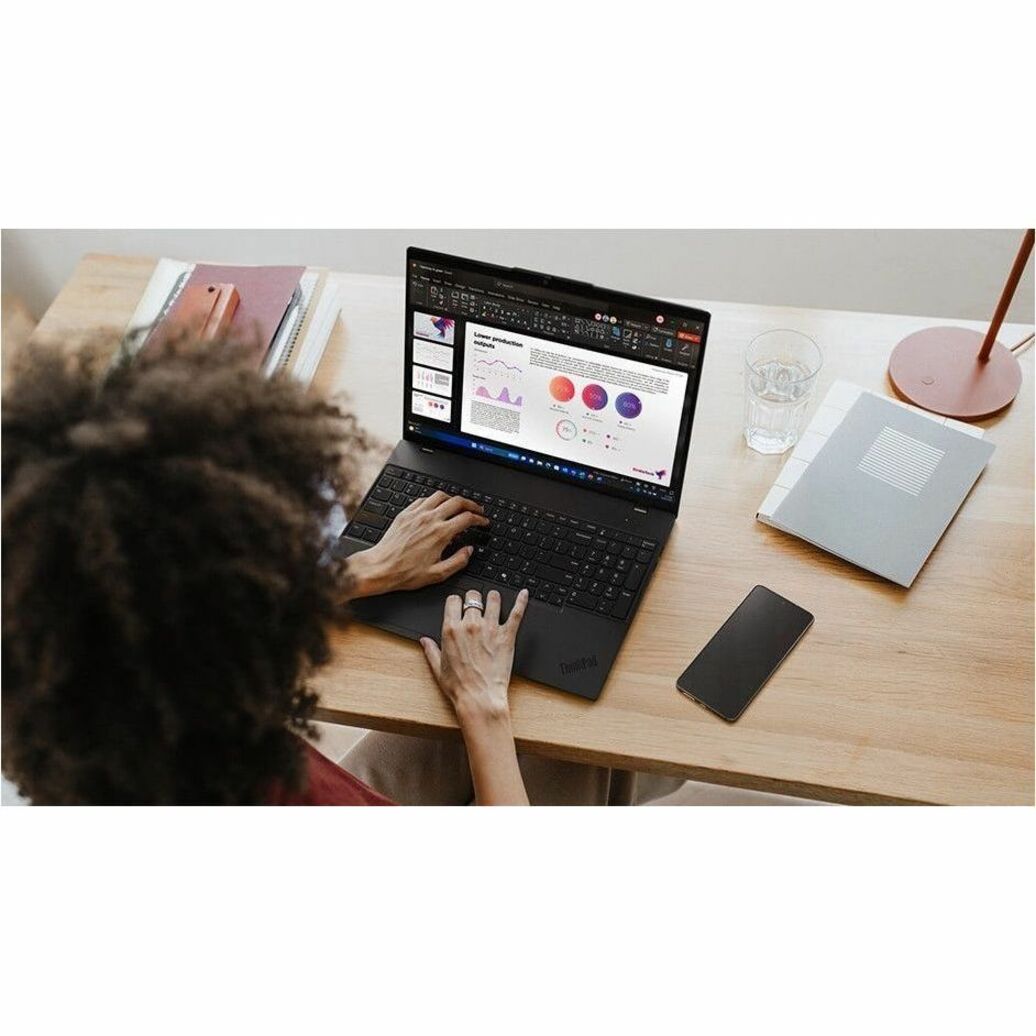 Lenovo ThinkPad L16 Gen 2 21SC0001AU 16' Notebook - WUXGA - 60 Hz - AMD Ryzen 7 PRO 250 - 32 GB - 512 GB SSD - English Keyboard - Black