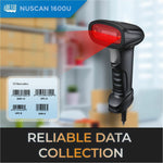 Adesso NuScan 1600U Healthcare, Warehouse Handheld Barcode Scanner - Cable Connectivity - Alternate view 6