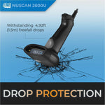 Adesso NuScan 2600U Logistics, Warehouse Handheld Barcode Scanner - Cable Connectivity - Alternate view 6