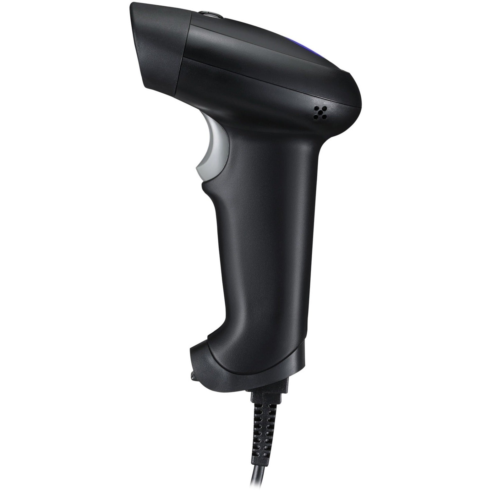 Adesso NuScan 2600U Logistics, Warehouse Handheld Barcode Scanner - Cable Connectivity - Left view