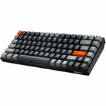 Adesso EasyTouch 1000 Keyboard - Wired/Wireless Connectivity - USB Interface - RGB LED - English (US) - Grey - Left view