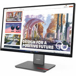 Lenovo ThinkVision P27QD-40 27' Class WQHD LED Monitor - 16:9 - Raven Black