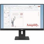 Lenovo ThinkVision E24-40 24' Class Full HD LED Monitor - 16:9 - Raven Black