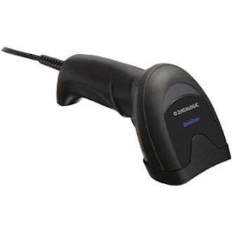 Datalogic QuickScan QW2520 Industrial, Retail, Hospitality, Government Handheld Barcode Scanner Kit - Cable Connectivity - Black - USB Cable Included - Top view