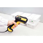 Datalogic PowerScan PM9600 Rugged Industrial, Warehouse, Logistics, Inventory, Picking, Sorting Handheld Barcode Scanner Kit - Wireless Connectivity - Black, Yellow - Alternate view 9