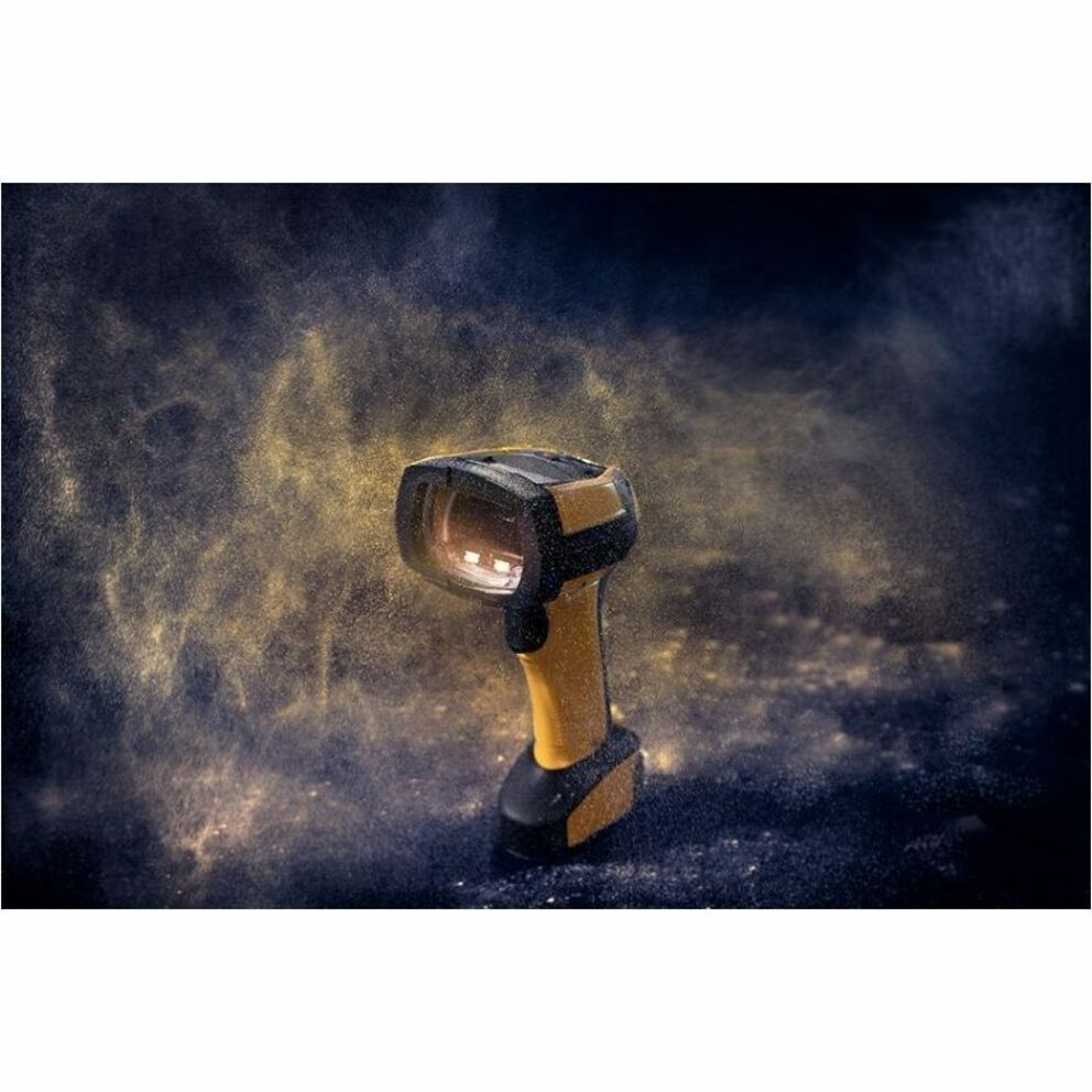 Datalogic PowerScan PM9600 Rugged Industrial, Warehouse, Logistics, Inventory, Picking, Sorting Handheld Barcode Scanner Kit - Wireless Connectivity - Black, Yellow - Alternate view 23