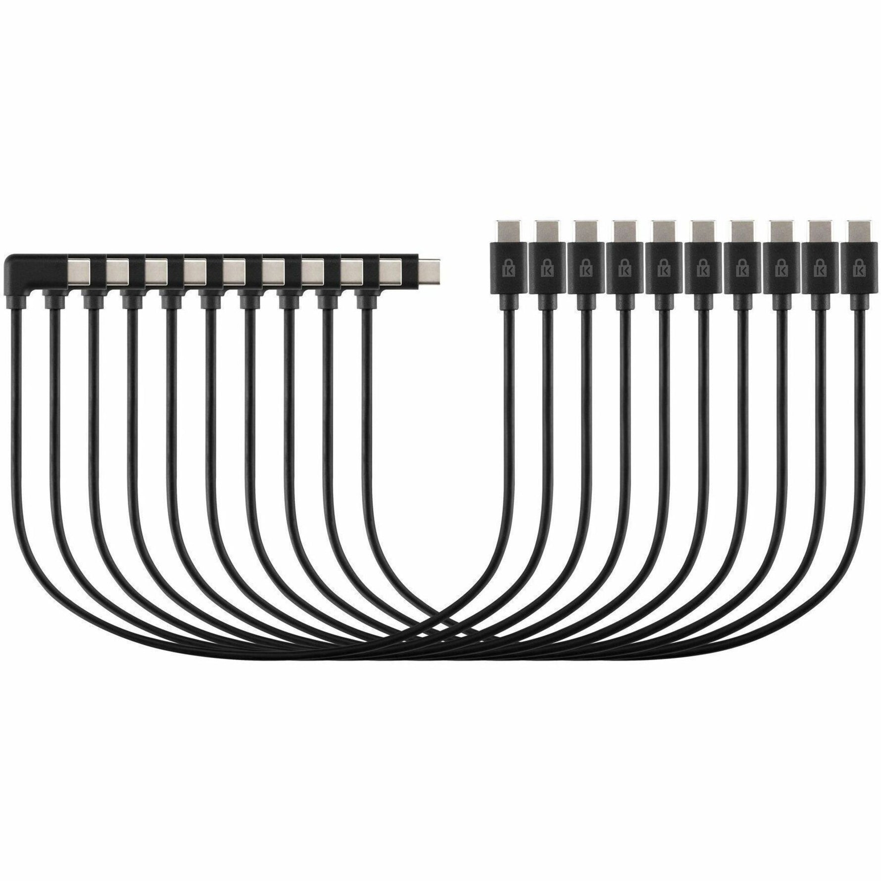 Kensington 30 cm USB-C Data Transfer Cable - 10 Pack