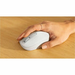Logitech M196 Travel Mouse - Bluetooth - Optical - Off White - Alternate view 8