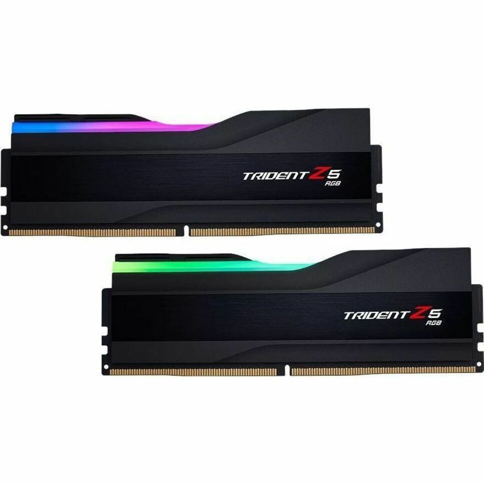 G.SKILL Trident Z5 RGB RAM Module for Computer, Motherboard - 128 GB (2 x 64GB) - RGB - DDR5-6000/PC5-48000 DDR5 SDRAM - 6000 MHz - CL34 - 1.35 V