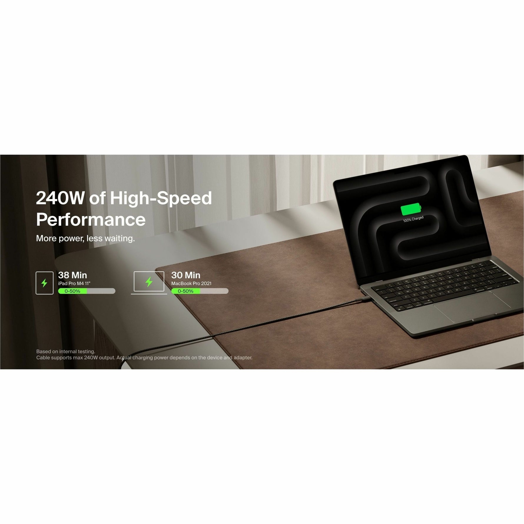Belkin BoostCharge Pro 3 m USB-C Data Transfer Cable - Alternate view 7