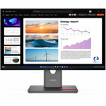Lenovo ThinkVision P24Q-40 24' Class WQHD LED Monitor - 16:9 - Raven Black
